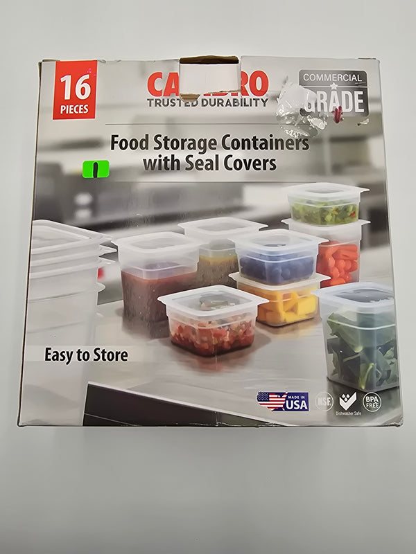 Cambro Trusted Durability 16-Piece Food Storage Container Set