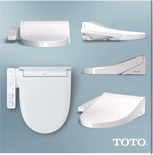 TOTO SW3023#01 Round Heated Bidet Toilet Seat SoftClose Cotton White