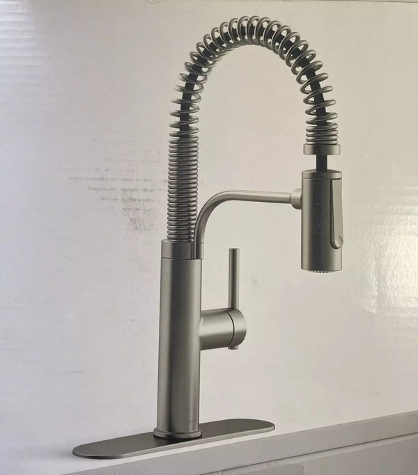 Kohler R43211-VS Provo Pulldown Kitchen Faucet-Vibrant Stainless Finish