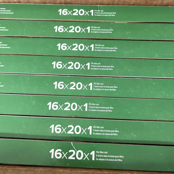 OEM 3M Filtrete 700 Series 16x20x1 Air Filters Pack of 8