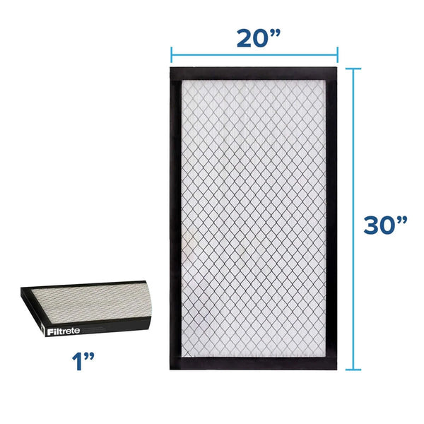 Filtrete 20x30x1 Premium Allergen Ultrafine Particles AC Filter 2500 4 Pack