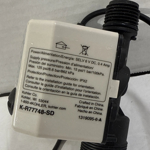 OEM Kohler Touchless Faucet Control Box K-R77748-SD Replacement Part – Tested