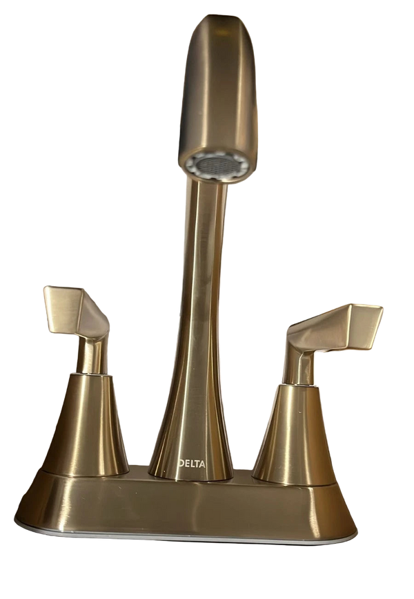 Delta Rinna 25874LF-CZ Bathroom Faucet 2-Handle Centerset Champagne Bronze