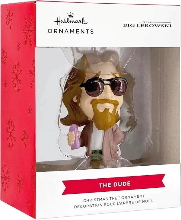HallmarK The Big Lebowski The Dude Ornament with Sound Bathrobe Christmas NEW
