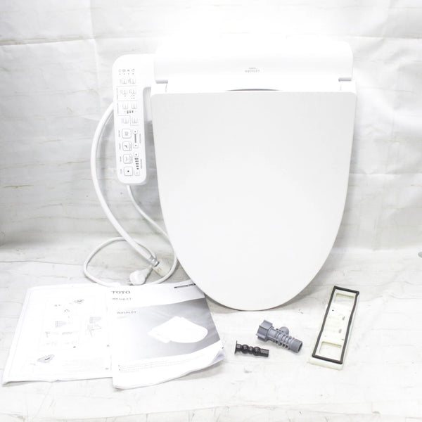 TOTO Washlet T1SW3014#01 Elongated Bidet Seat Cotton White – Works
