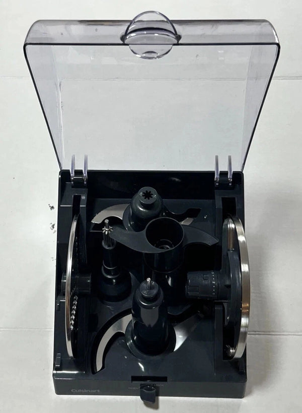 OEM Cuisinart CFP-26SVPC Storage Case with Discs & Blades Replacement