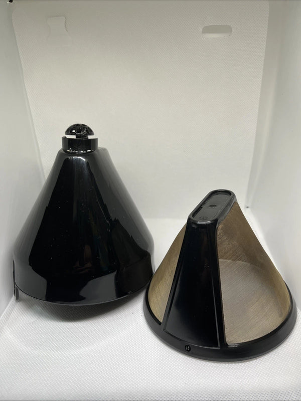 OEM Cuisinart CBC-7400PC Brew Basket + Gold-Tone Coffee Filter Replacement