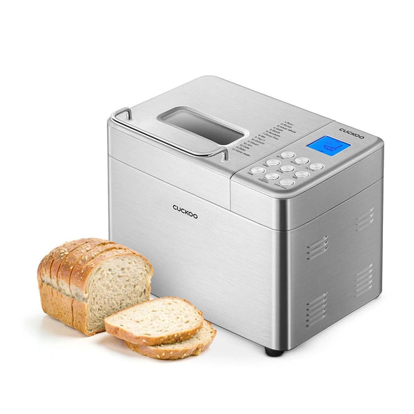 CUCKOO CBM-AAB101S Bread Maker 15 Menu Options 2LB Stainless Steel