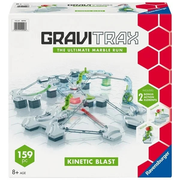 GraviTrax 159-Piece Kinetic Blast Marble Run STEM Learning Set Ages 8+