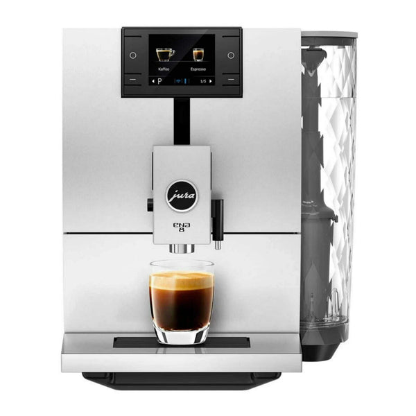 Jura ENA 8 Metropolitan White Automatic Coffee Machine One-Touch Espresso USED