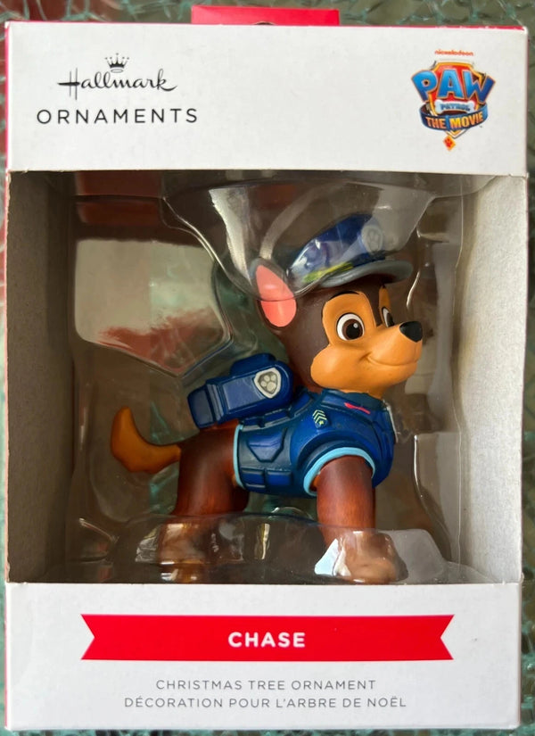HallmarK Paw Patrol Chase Resin Ornament Official Nickelodeon Christmas NEW
