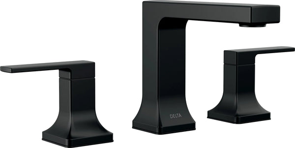 Delta 3537LF-MPU Velum 1.2 GPM Widespread Bathroom Faucet - Black NEW