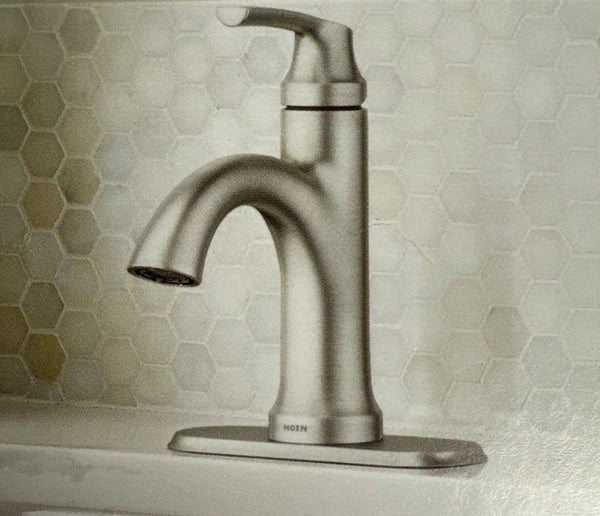 Moen Wellton 84980SRN Bath Faucet Brushed Nickel Finish Single Handle